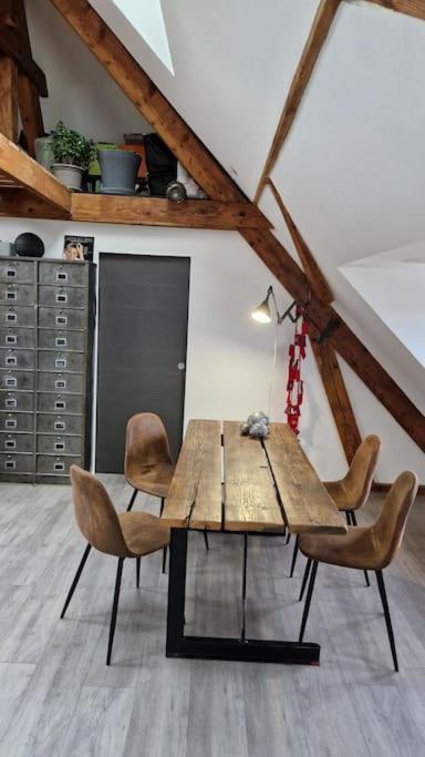 Ferienwohnung Gite La Passerelle Ostheim Exterior foto